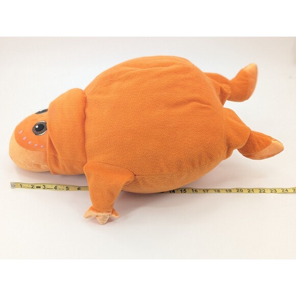 Extra Large Orange Boobah Zing Zing Zingbah 2004 Vtg Plush Toy Hasbro 24" - Picture 2 of 6